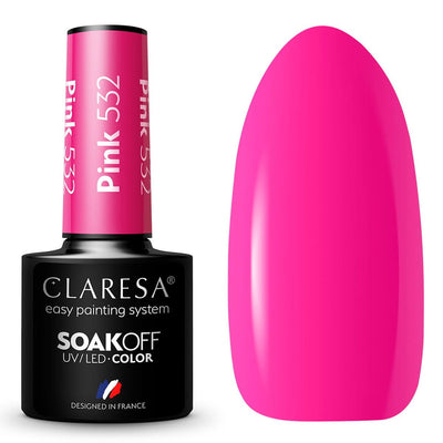 Claresa Claresa UV Led Gellak 5ml Pink 532 Sunny Garden