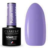 Claresa Claresa UV LED GELLAK 5ML PILPLE 603 ​​FUNFAIR - afbeelding 1