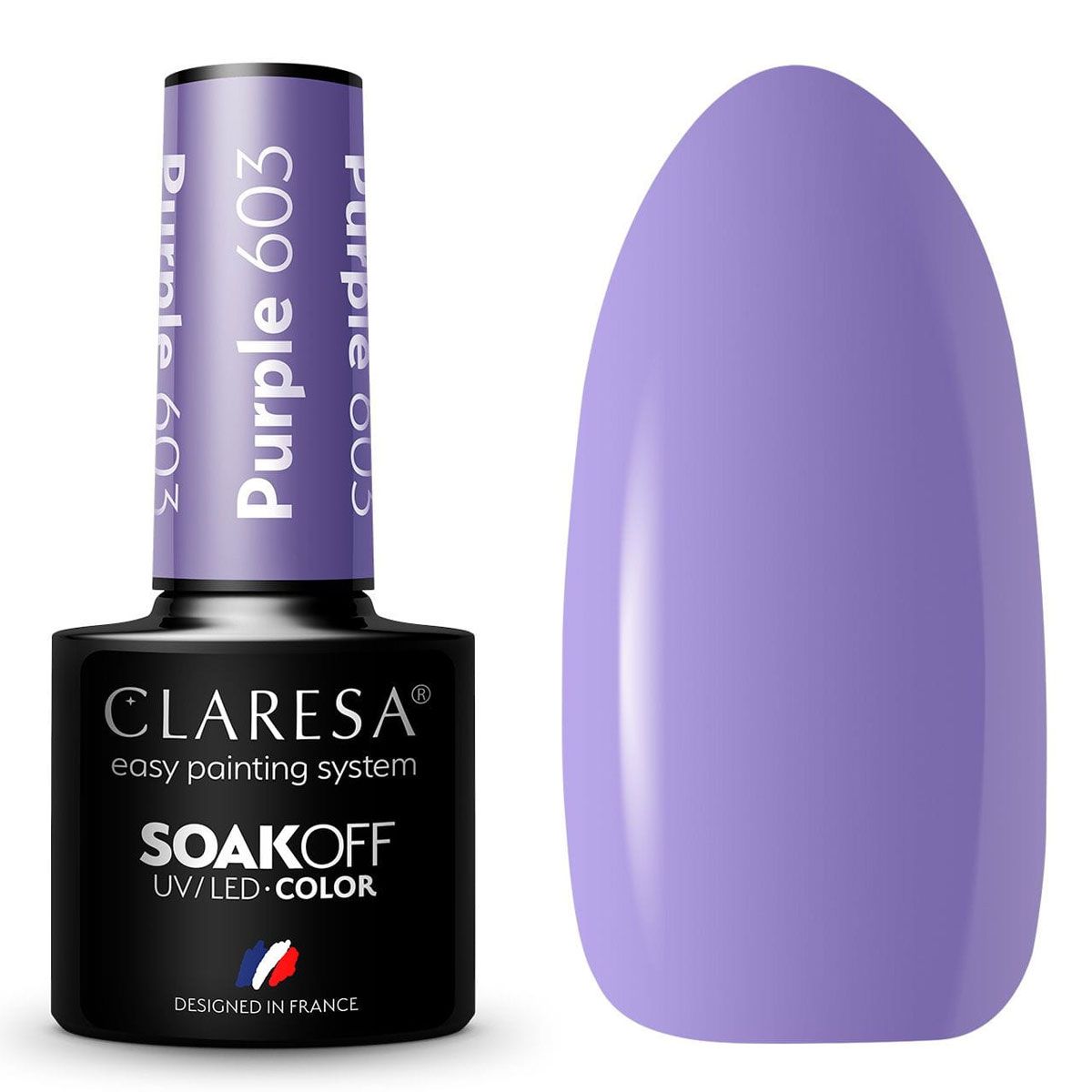 Claresa Claresa UV LED GELLAK 5ML PILPLE 603 ​​FUNFAIR
