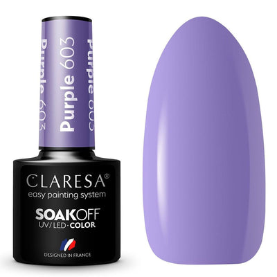 Claresa Claresa UV LED GELLAK 5ML PILPLE 603 ​​FUNFAIR