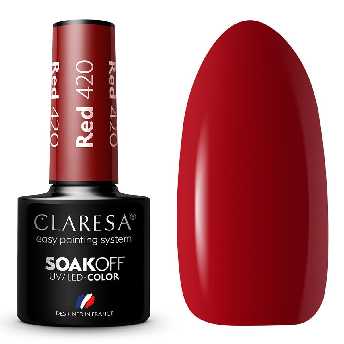 Claresa UV LED Gellak 5ml rot 420 Full Beeren