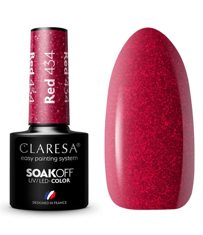 Claresa Claresa UV Led Gellak 5ml rot 434 Sunny Garden