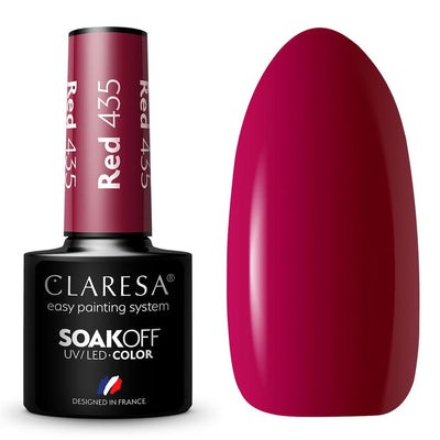 Claresa Claresa UV LED GELLAK 5ML rot 435 Warme Gefühle