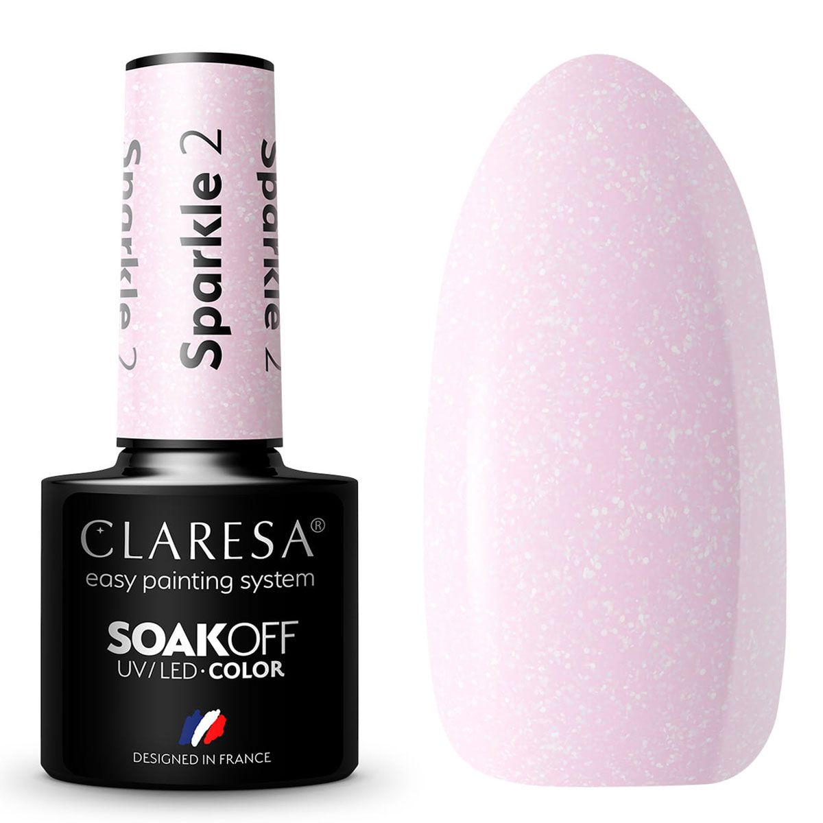 Claresa Claresa UV LED GELLAK 5ML SPARKLE 2