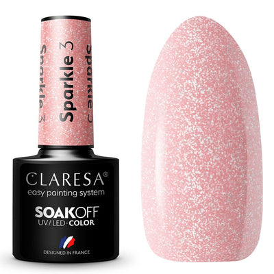 Claresa Claresa UV LED GELLAK 5ML SPARKLE 3