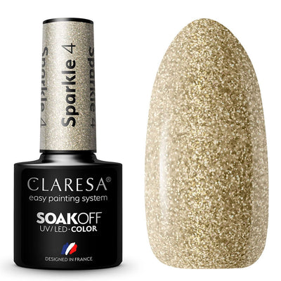 Claresa Claresa UV LED GELLAK 5ML SPARKLE 4