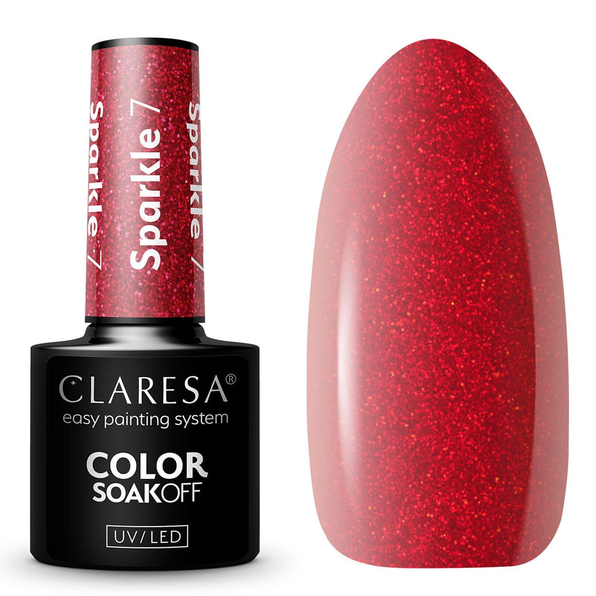 Claresa Claresa UV LED GELLAK 5ML SPARKLE 7