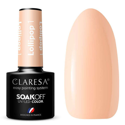 Claresa Claresa UV LED GELLAK 5ML LOLLIPOP 1