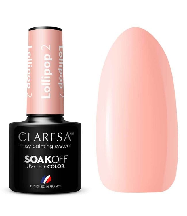 Claresa Claresa UV LED GELLAK 5ML LOLLIPOP 2