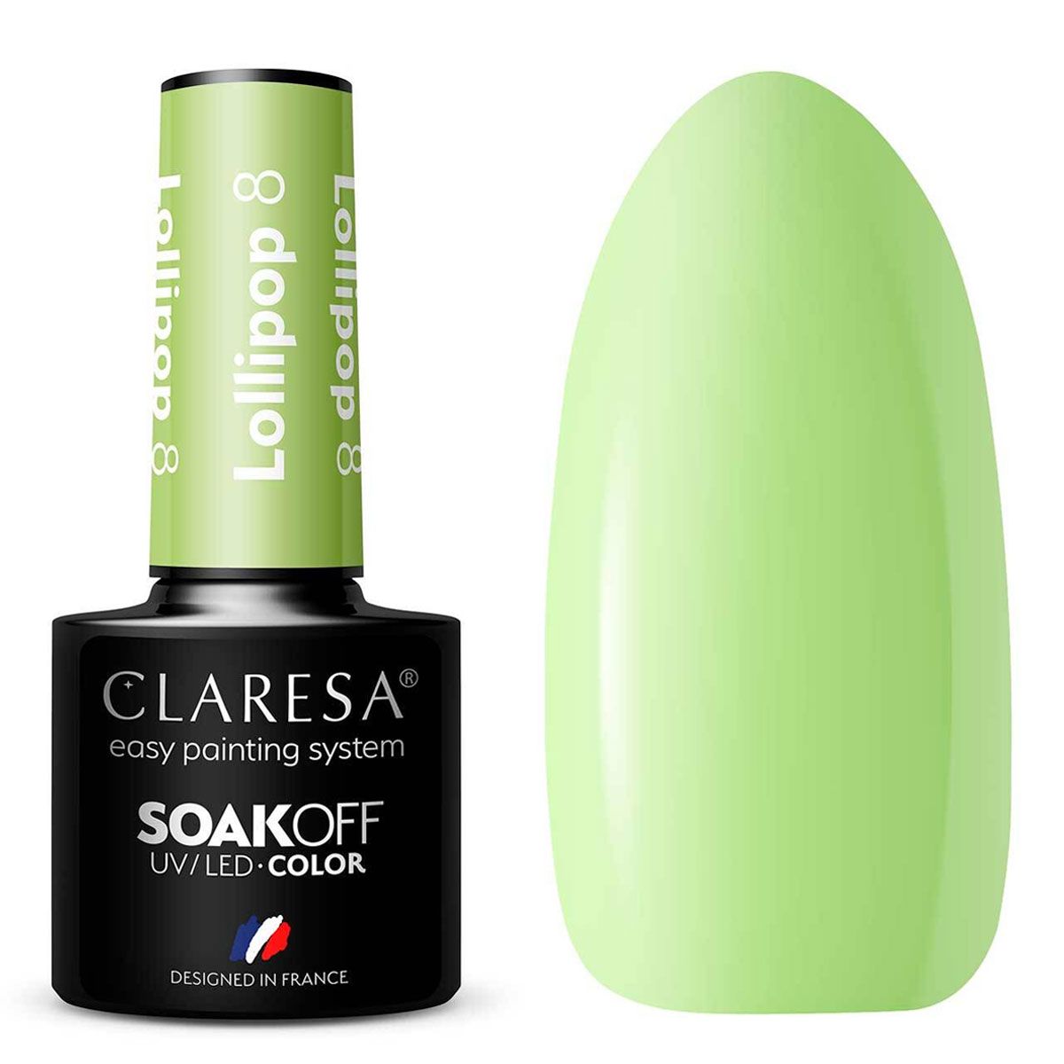 Claresa Claresa UV LED GELLAK 5ML LOLLIPOP 8