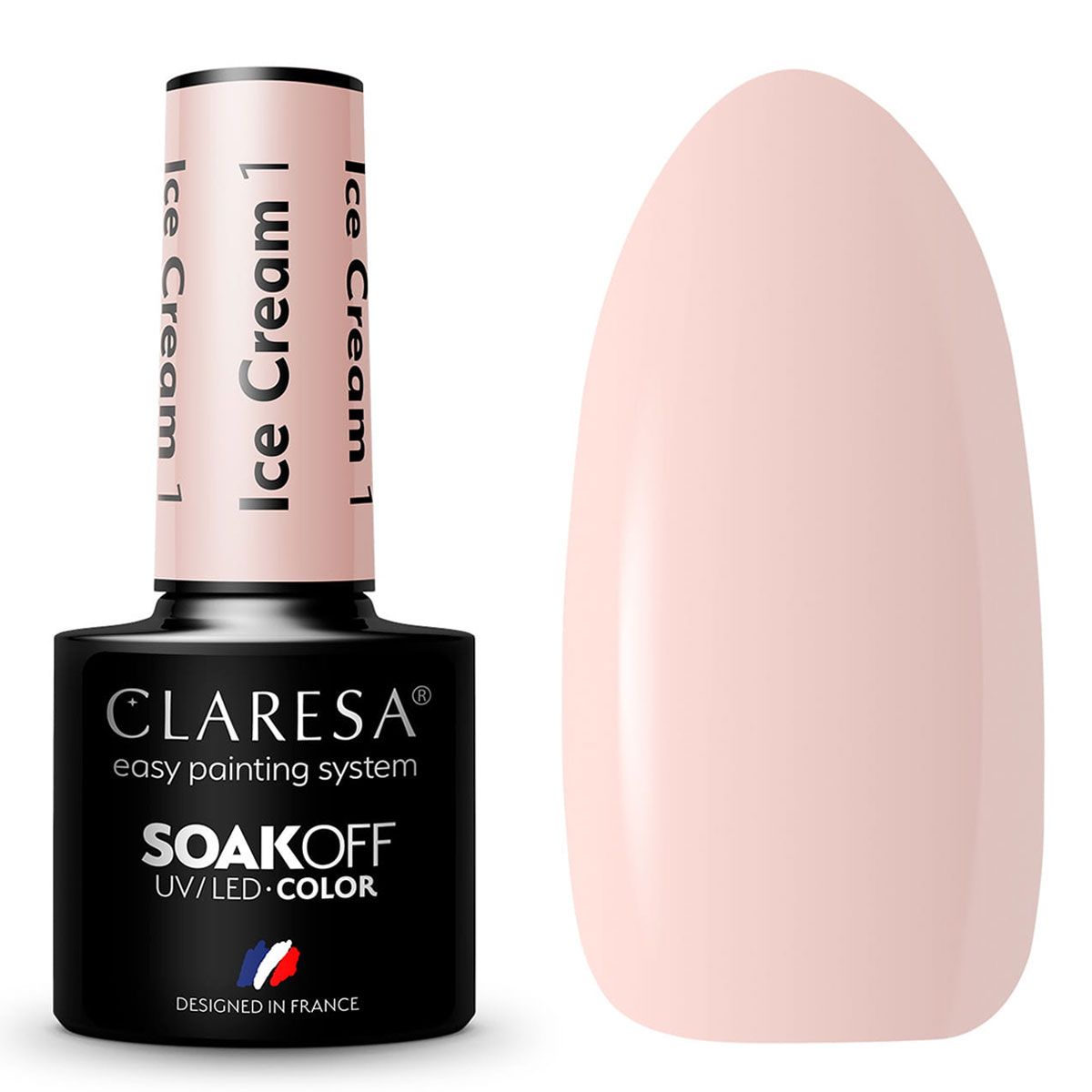 Claresa Claresa UV LED Gellak 5ml Eis 1