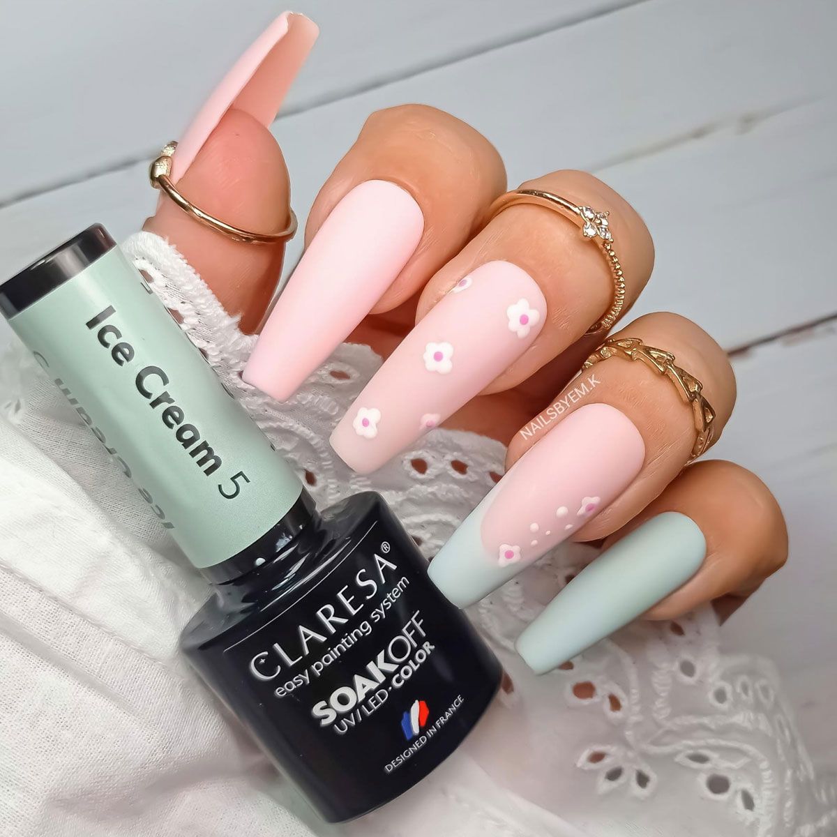 Claresa Claresa UV LED Gellak 5ml Eis 5