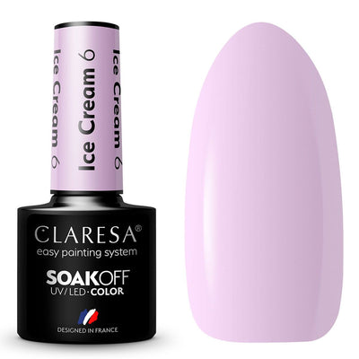 Claresa Claresa UV LED Gellak 5ml Eis 6
