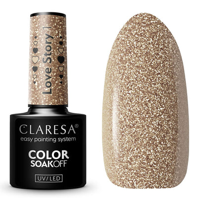 Claresa Claresa UV LED GELLAK 5ML Liebesgeschichte 1
