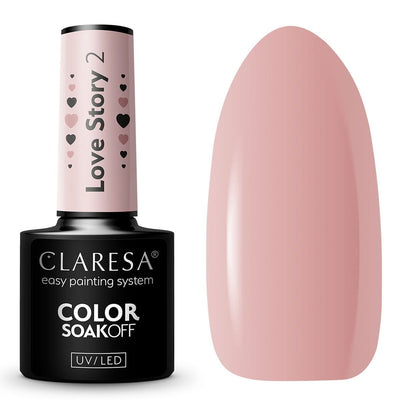 Claresa Claresa UV LED GELLAK 5ML Liebesgeschichte 2