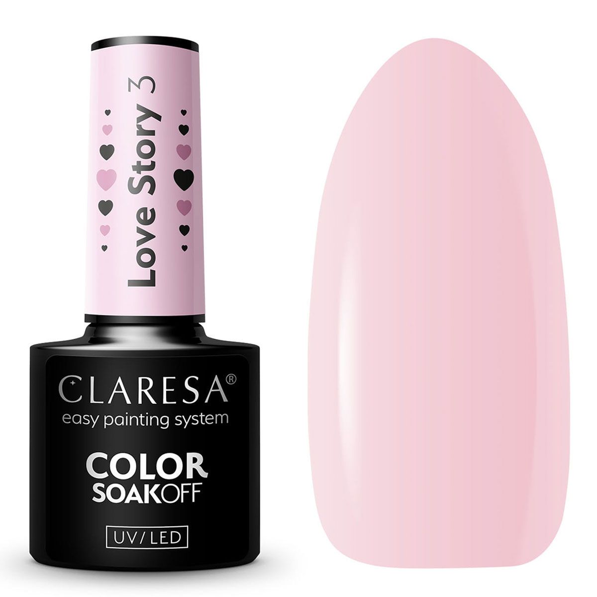 Claresa Claresa UV LED GELLAK 5ML Liebesgeschichte 3