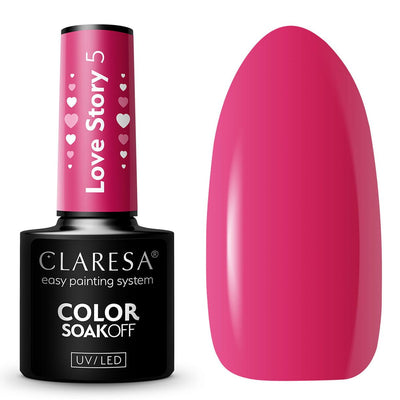 Claresa Claresa UV LED GELLAK 5ML Liebesgeschichte 5