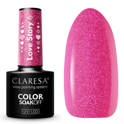 Claresa Claresa UV LED GELLAK 5ML Liebesgeschichte 6