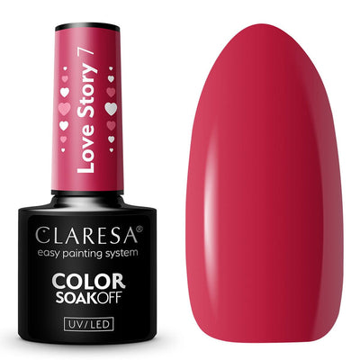 Claresa Claresa UV LED GELLAK 5ML Liebesgeschichte 7