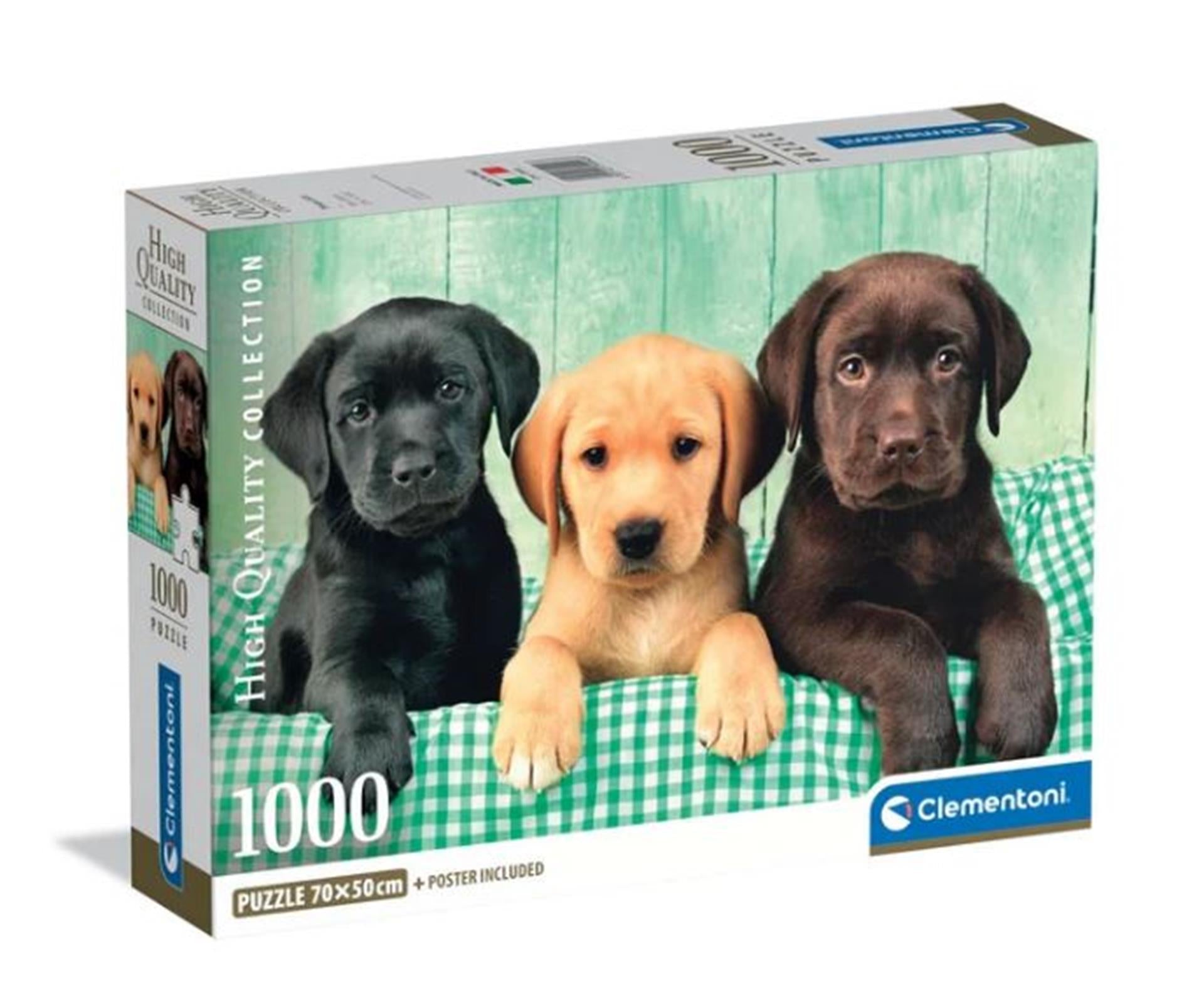 Clementoni Jigsaw Puzzle drei Labore, 1000st.