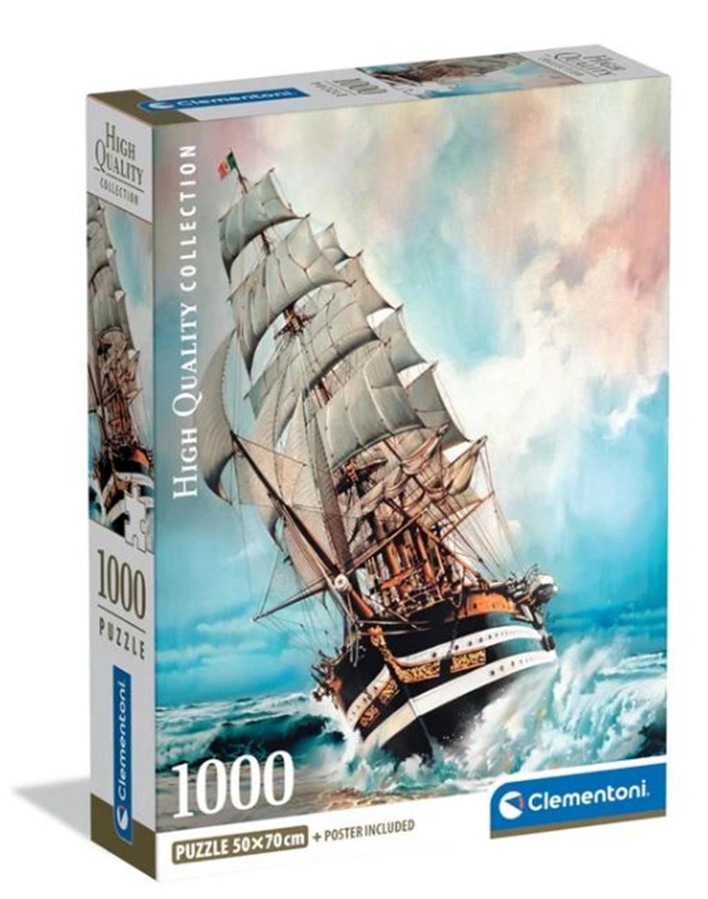 Clementoni-Puzzle 1000 Teile Amerigo