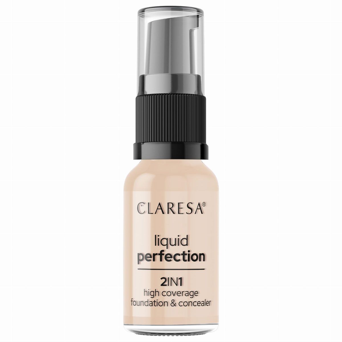 Claresa Claresa Flüssige Perfektion 2-in-1 Concealer und Foundation 102 Warm Medium 18gr.
