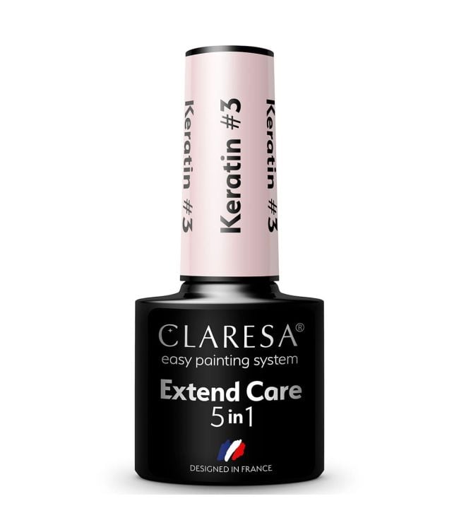 Claresa Claresa verlängern Pflege 5 in 1 Keratin 3 Basis 5ml