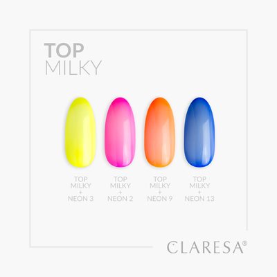 Claresa Claresa Decklack Milch ohne Wischtuch 5ml