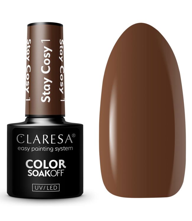 Claresa Claresa UV LED GELLAK 5ML Bleiben Sie gemütlich 1