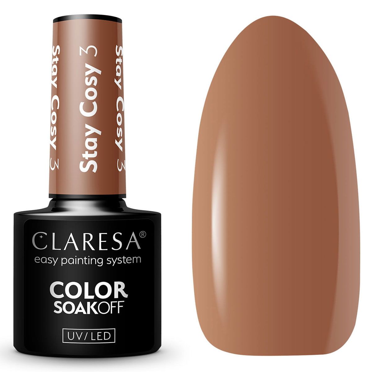 Claresa Claresa UV LED GELLAK 5ML Bleiben Sie gemütlich 3