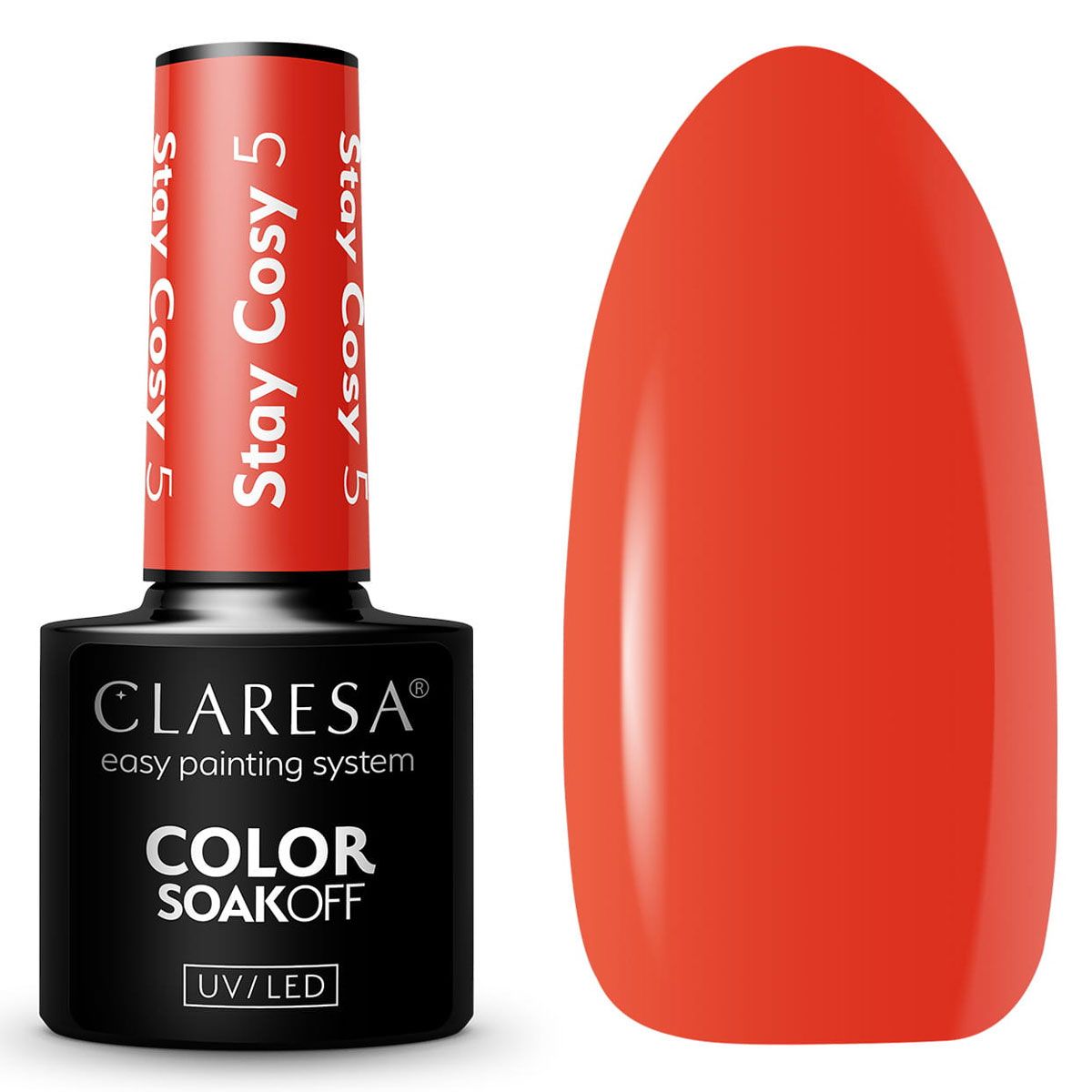 Claresa Claresa UV LED GELLAK 5ML Bleiben Sie gemütlich 5