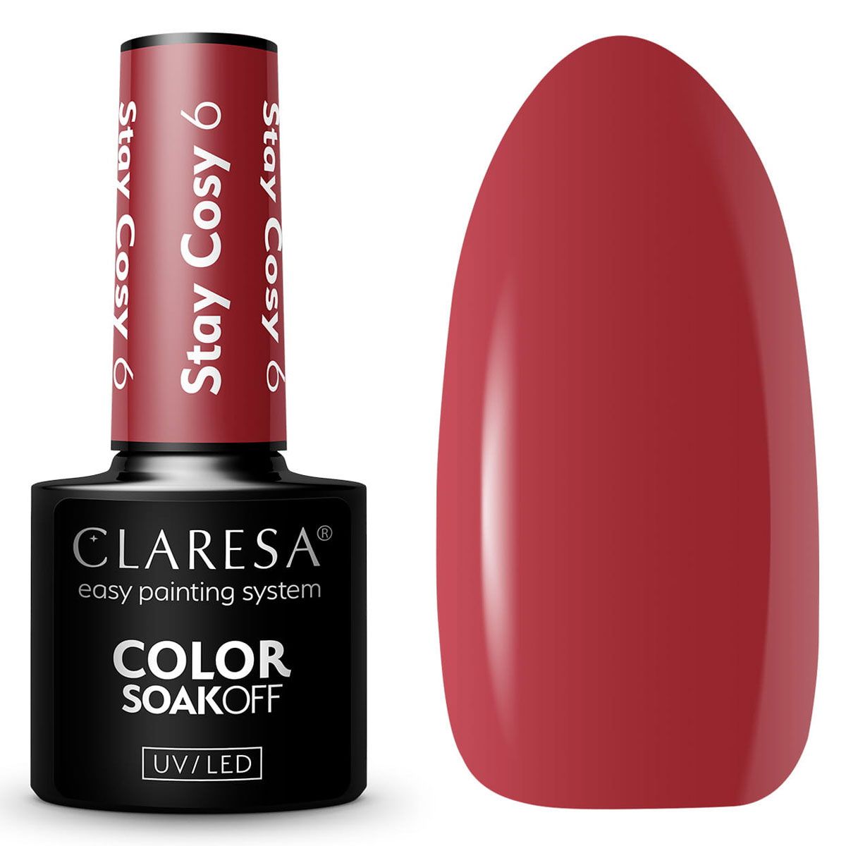 Claresa Claresa UV LED GELLAK 5ML Bleiben Sie gemütlich 6