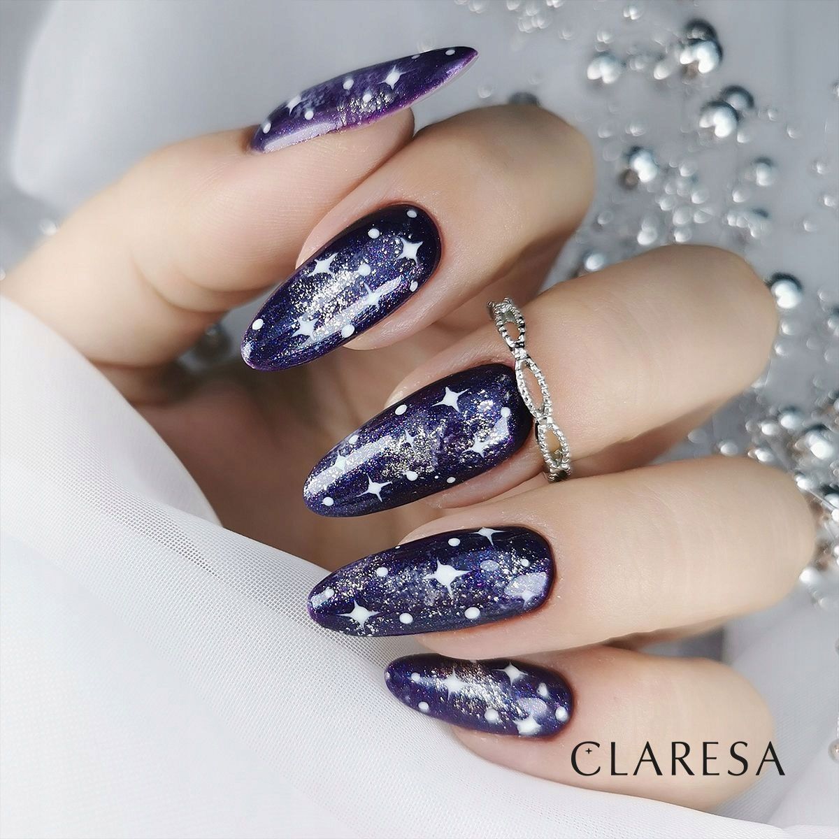 Claresa Claresa Decklack kein Wischglitzblau 5ml