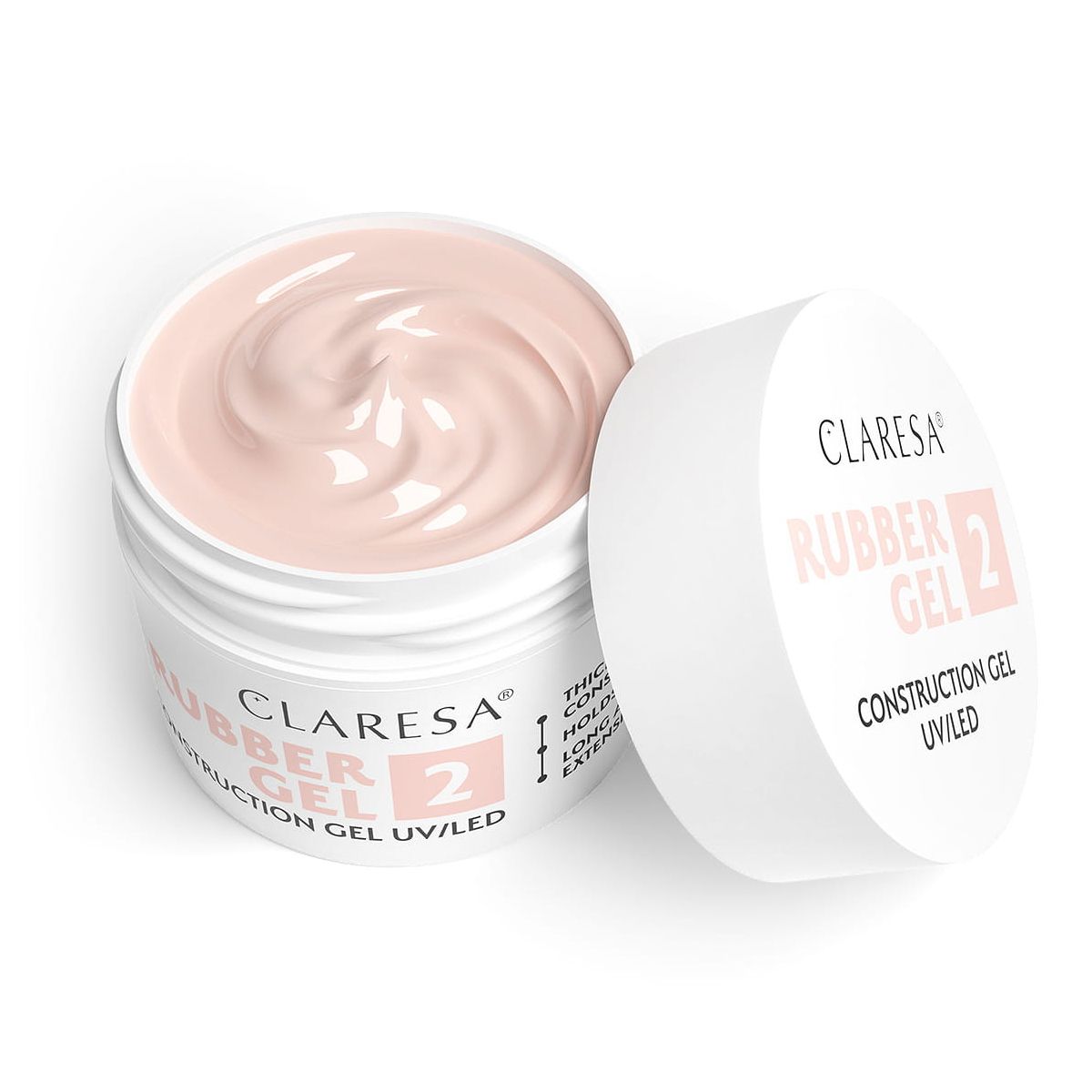 Claresa Claresa Gummi GEL 2 Weichrosa 12gr.