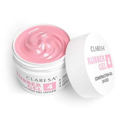 Claresa Claresa Gummi -Gel 4 Warm Pink 45gr.
