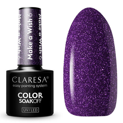 Claresa UV Led Gellak 5ml machen einen Wunsch 6