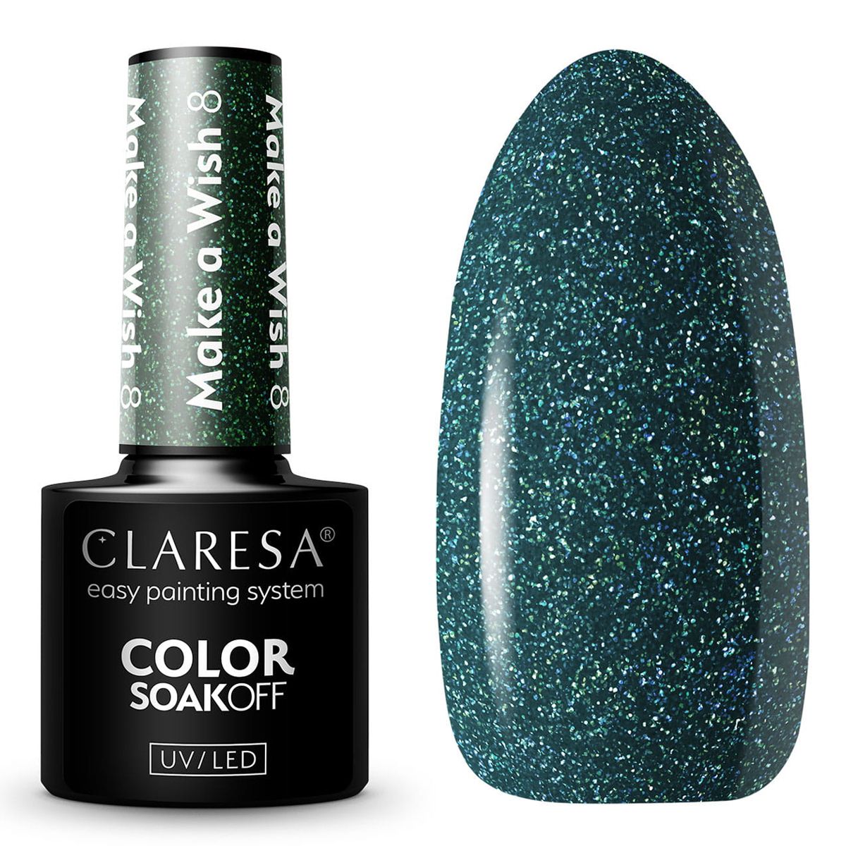 Claresa Claresa UV LED GELLAK 5ML Machen Sie 8