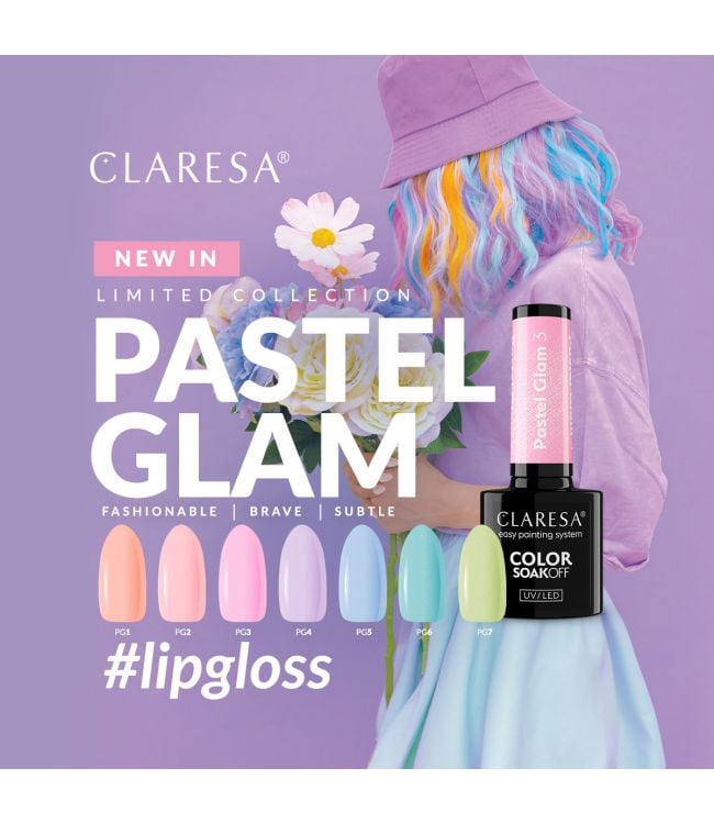 Claresa Claresa UV Led Gellak 5ml Pastellglam 1