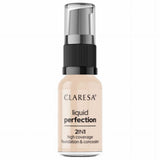 Claresa Claresa Liquid Perfektion 2-in-1 Concealer und Foundation 101.5 Vanille 18gr. - afbeelding 1