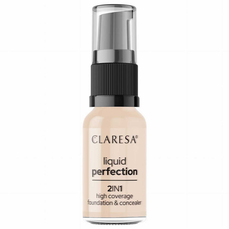 Claresa Claresa Liquid Perfektion 2-in-1 Concealer und Foundation 101.5 Vanille 18gr.