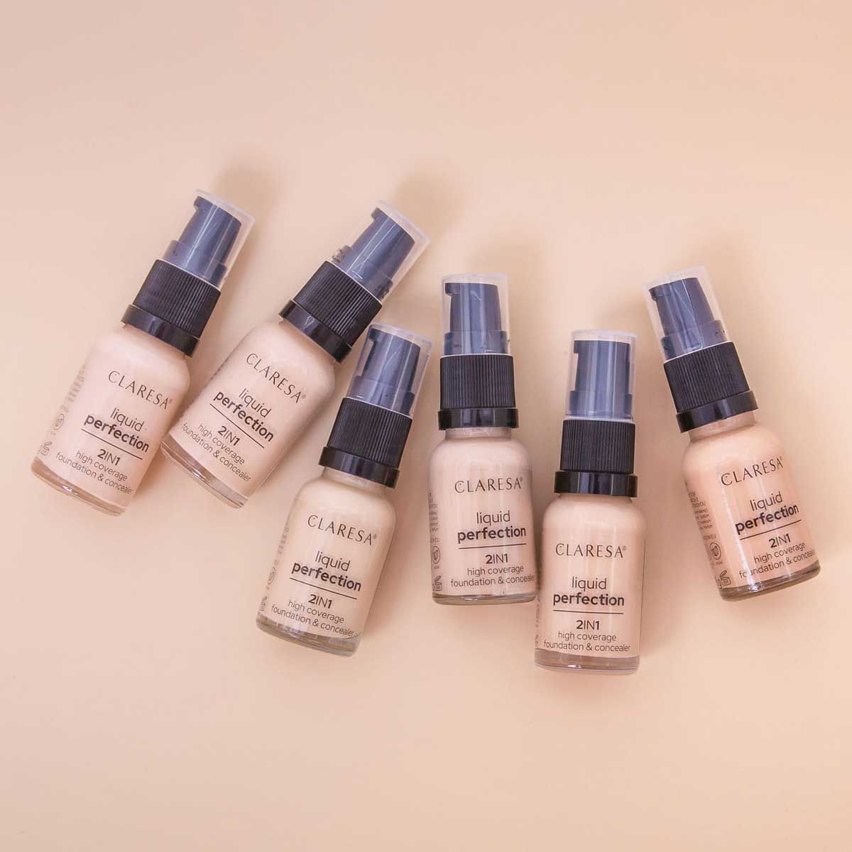 Claresa Claresa Liquid Perfektion 2-in-1 Concealer und Foundation 101.5 Vanille 18gr.