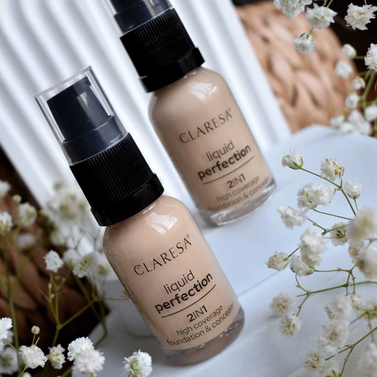 Claresa Claresa Flüssige Perfektion 2-in-1 Concealer und Foundation 103.5 Light Nude 18gr.