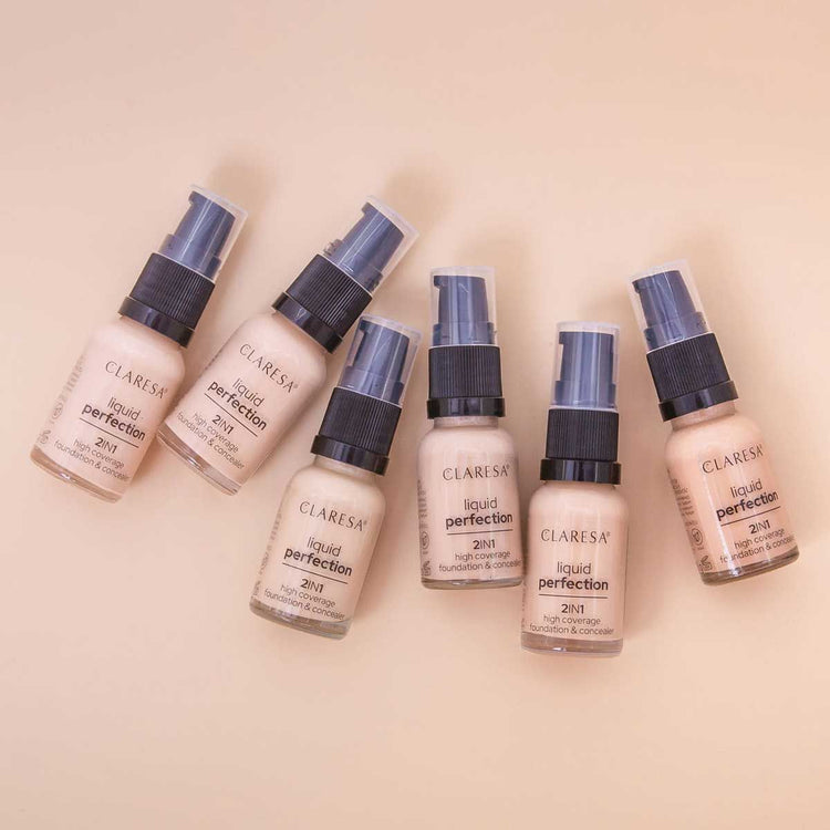 Claresa Claresa Flüssige Perfektion 2-in-1 Concealer und Foundation 103.5 Light Nude 18gr.