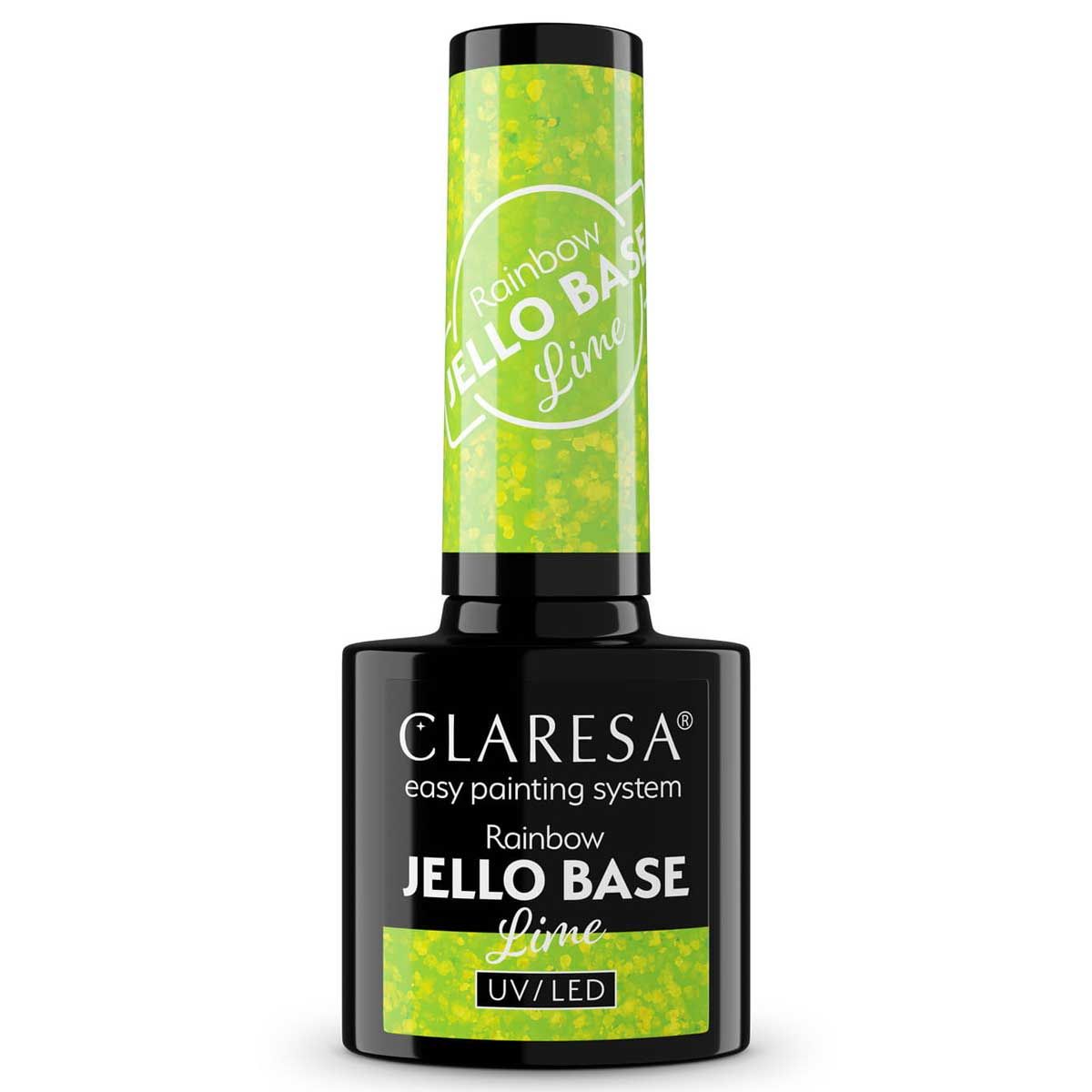 Claresa Claresa Rainbow Jello Basis Coat Lime 5ml
