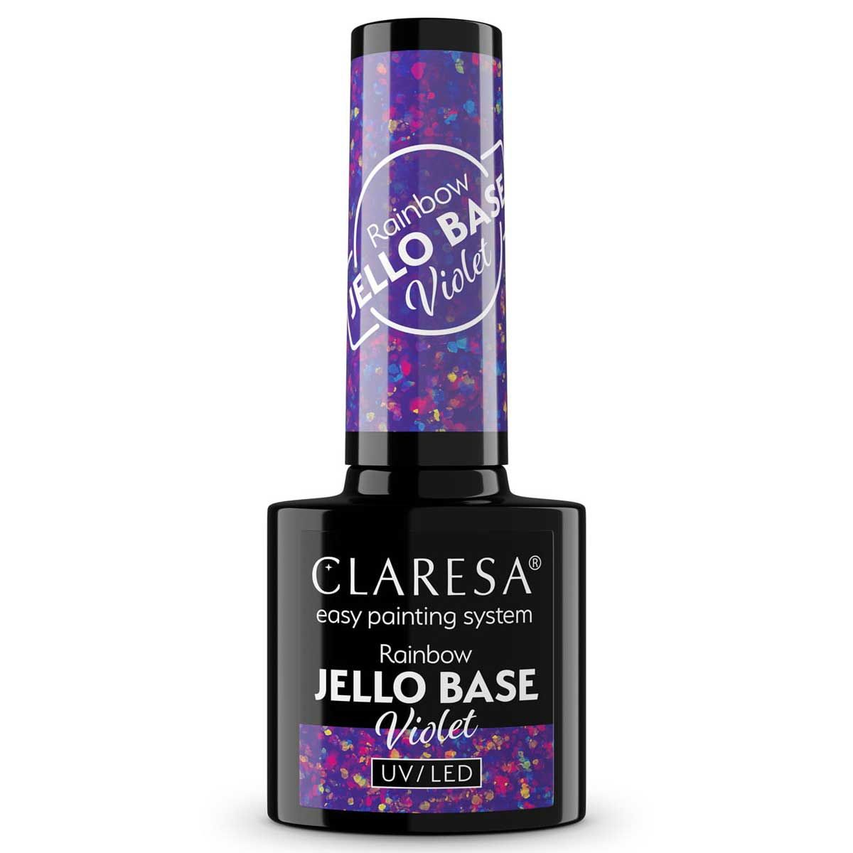 Claresa Claresa Regenbogen Jello Basismantel Violet 5ml