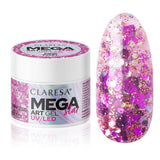 Claresa Claresa Megastar Pink UV LED Art Gel 10gr. - afbeelding 1