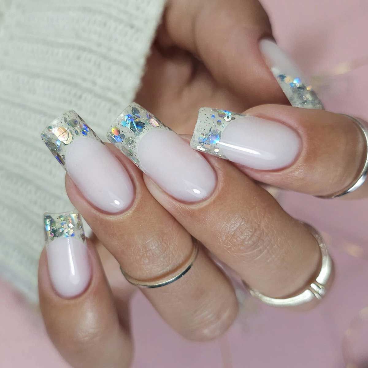 Claresa Claresa Megastar Silver Flacker UV LED Art Gel 10gr.