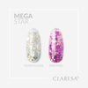 Claresa Claresa Megastar Silver Flacker UV LED Art Gel 10gr.