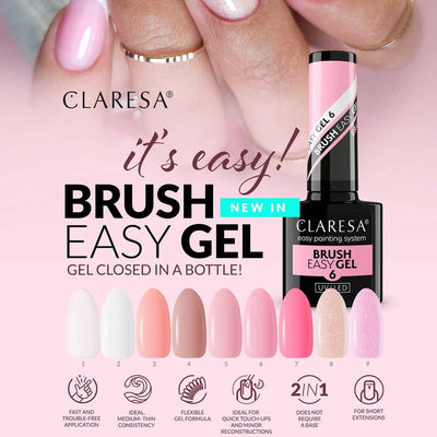 Claresa Claresa Pinsel Easy Gel 5 5ml