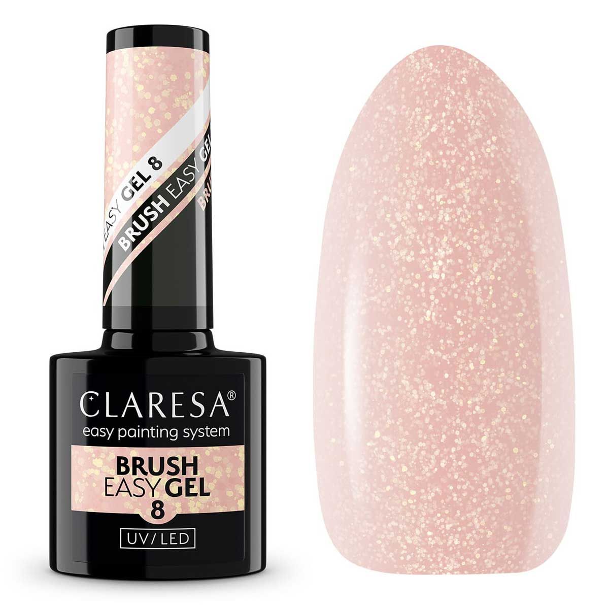 Claresa Claresa Pinsel Easy Gel 8 5ml